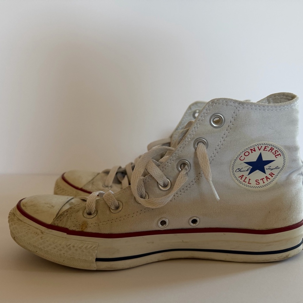 Converse Classic White High-Top Sneakers